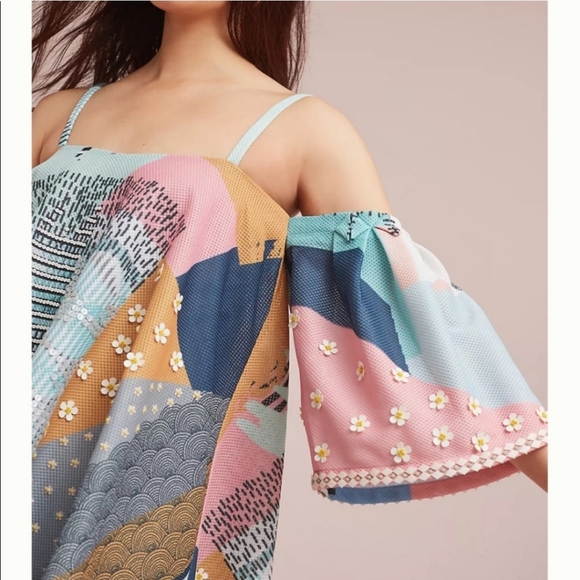ISO Anthropologie Gia Off the Shoulder Dress - Picture 3 of 4